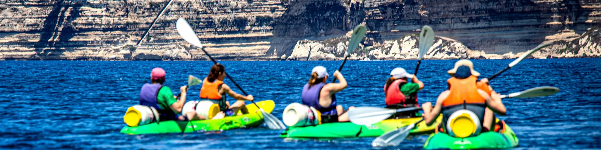 Kayak Amis Falaises Bonifacio