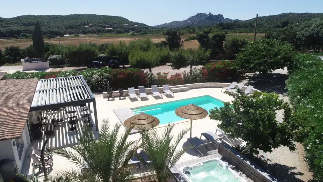 Piscine Jacuzzi Hotel Padolo Bonifacio