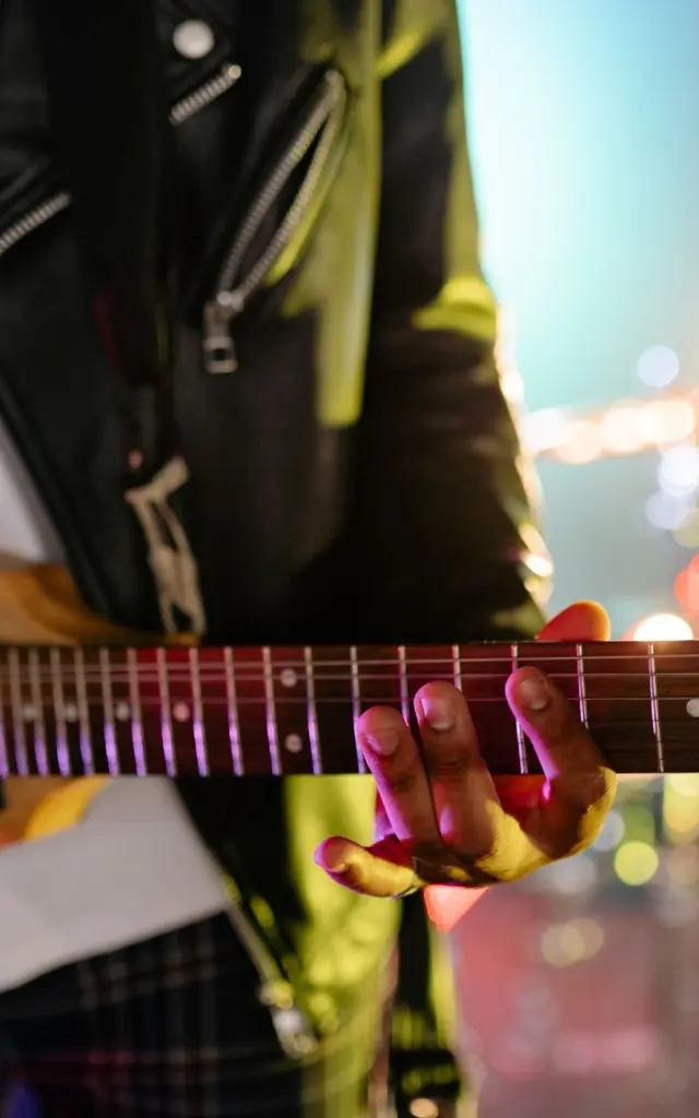 Guitariste Canva