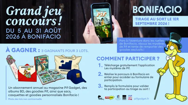 Jeu Concours Les Mysteres De Pif Bonifacio