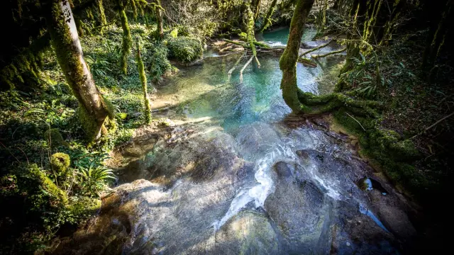 La grotte et la reculée de Corveissiat