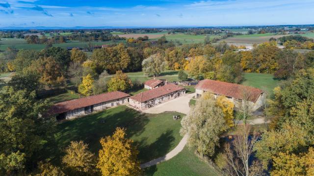 Vue aérienne Ferme Du Sougey