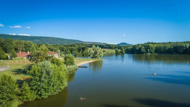 Vue aérienne La Grange du Pin