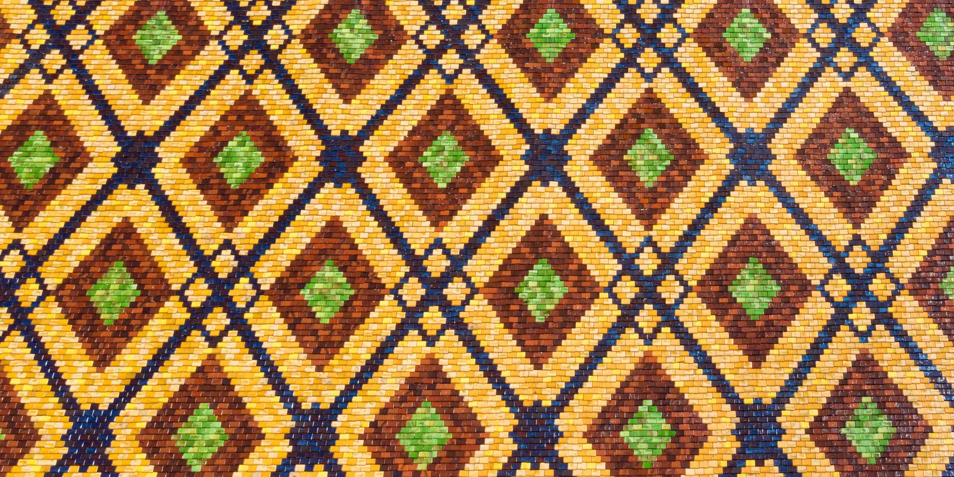 Toiture Tuiles Vernissées - Monastère Royal De Brou- Bourg en Bresse