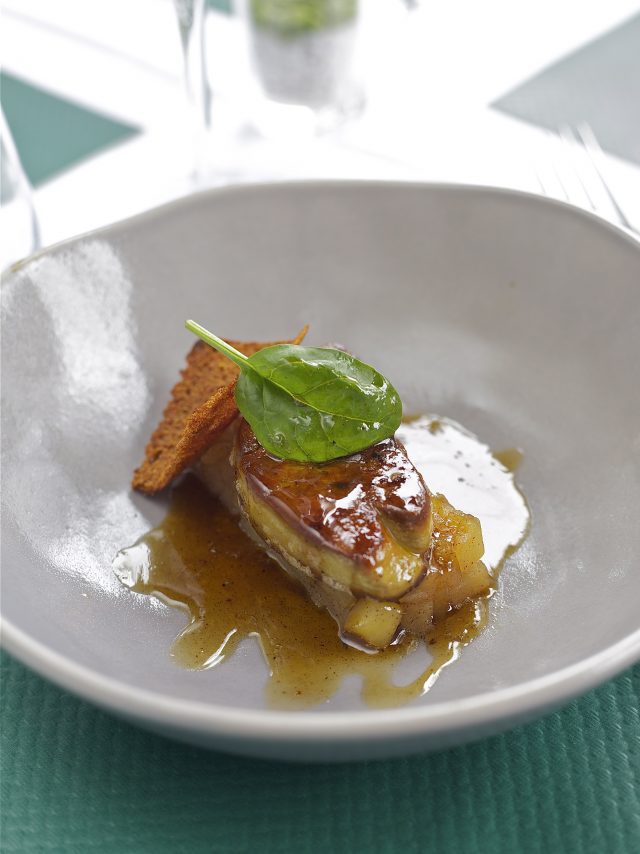 Recette au foie gras