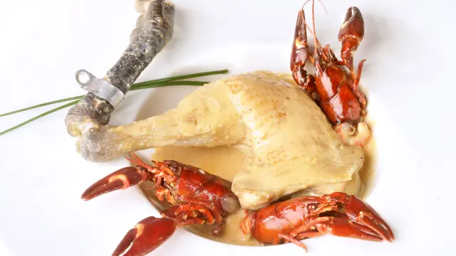 Plat volaille de Bresse