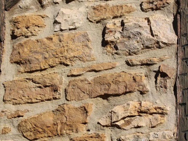 mur en pierre