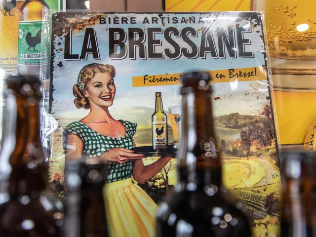 Affiche métallique La Bressane