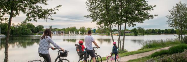 Vélo en famille