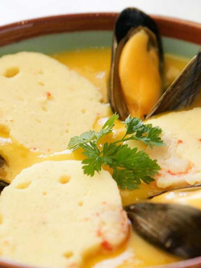 Soupe Potiron & Moules