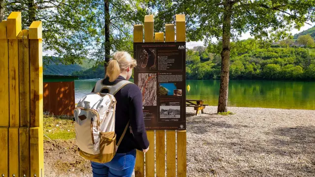 Ile Chambod Sentier d'interprétation