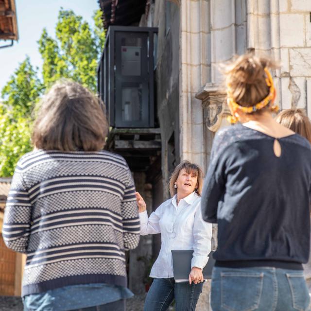 Visite guidée groupe Edith