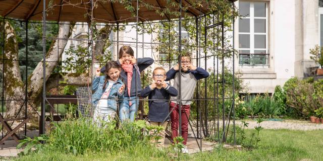 Enfants grimaces