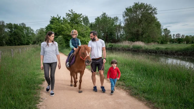 Balade à cheval en Bresse