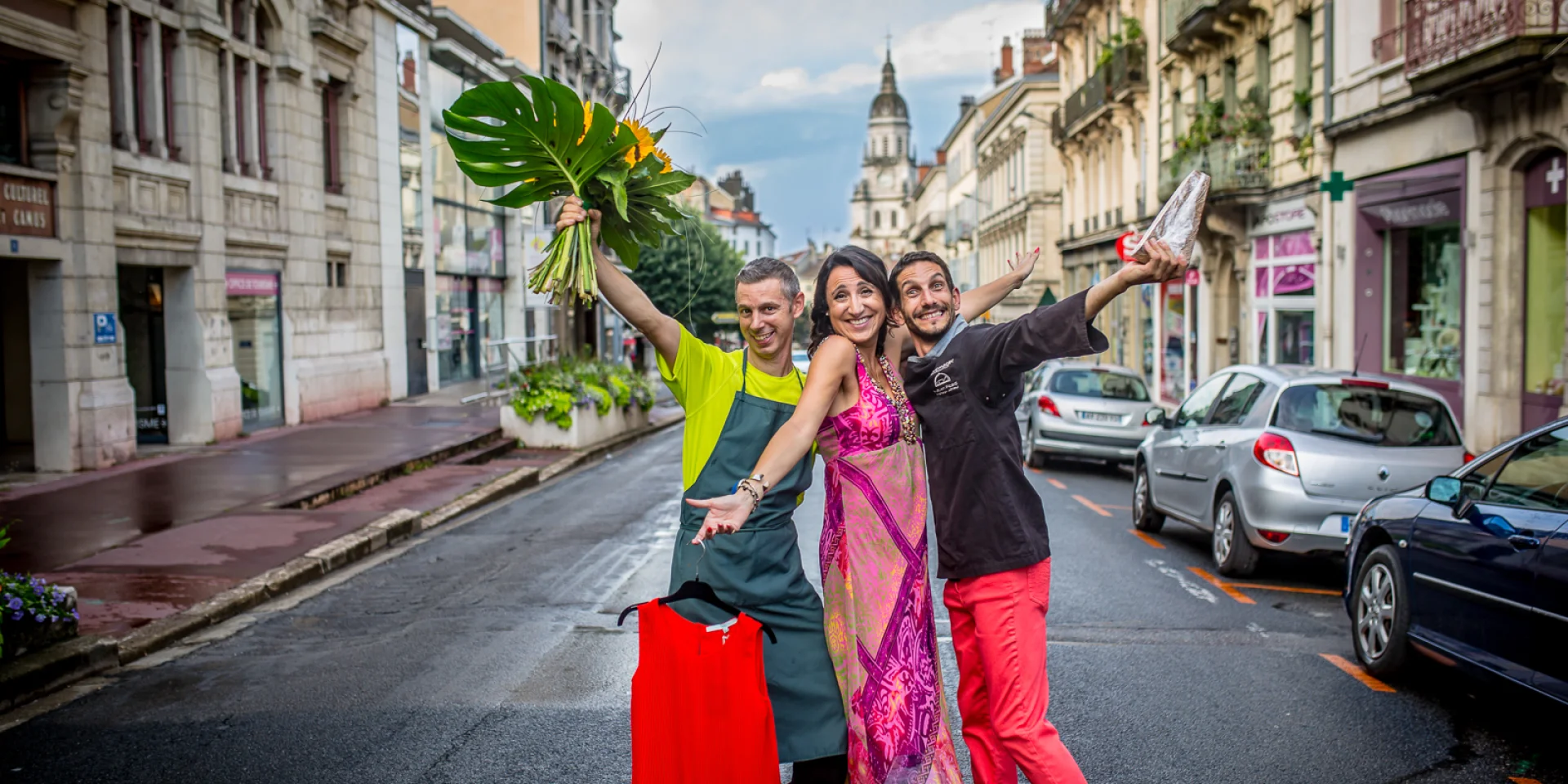 Commerçants centre-ville de Bourg-en-Bresse