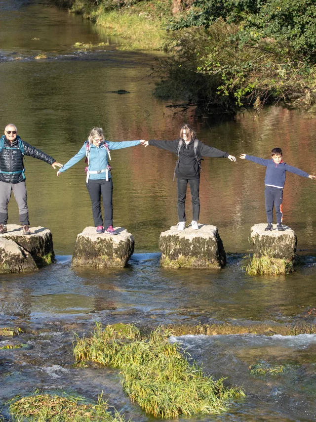 Famille en balade