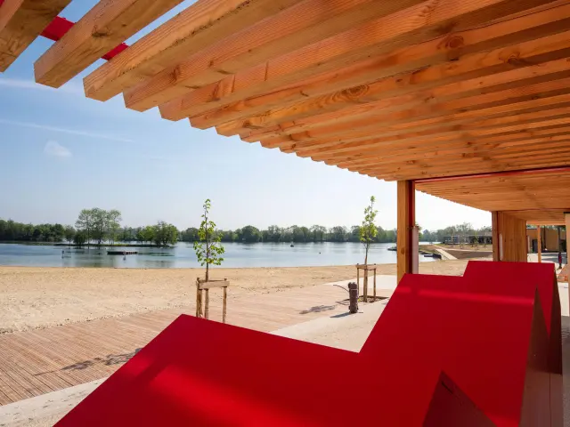 plage de la Plaine Tonique de Montrevel-en-Bresse - Bourg-en-Bresse destinations office de tourisme