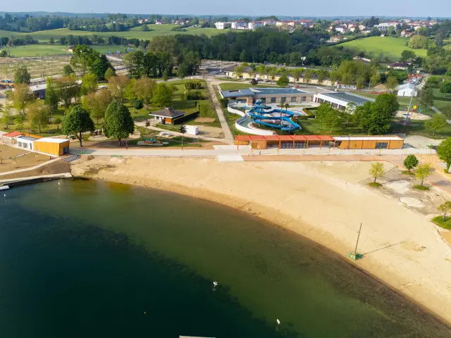 plage de la Plaine Tonique de Montrevel-en-Bresse - Bourg-en-Bresse destinations office de tourisme