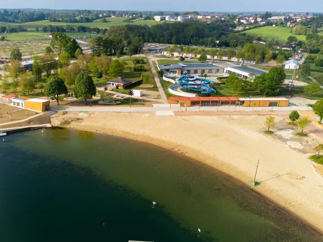 plage de la Plaine Tonique de Montrevel-en-Bresse - Bourg-en-Bresse destinations office de tourisme