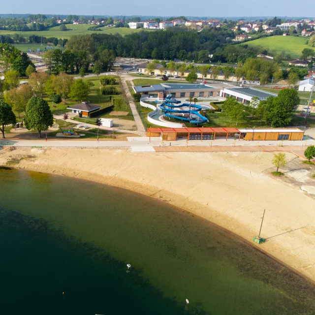 plage de la Plaine Tonique de Montrevel-en-Bresse - Bourg-en-Bresse destinations office de tourisme