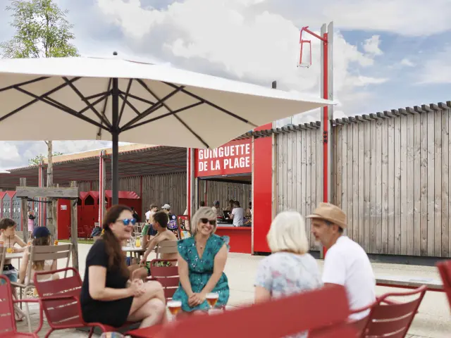 Guinguette de la plage - La Plaine Tonique