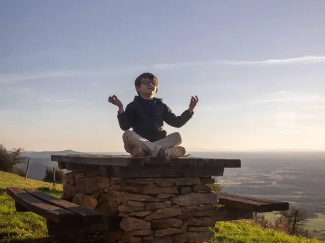 Mont Myon en famille