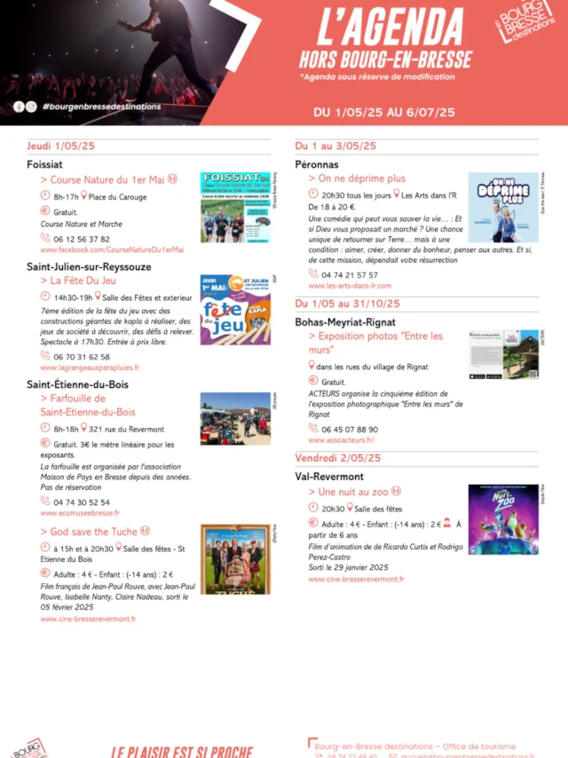 Agenda Gba Hors Bourg Mai Juin 2025 Page 1