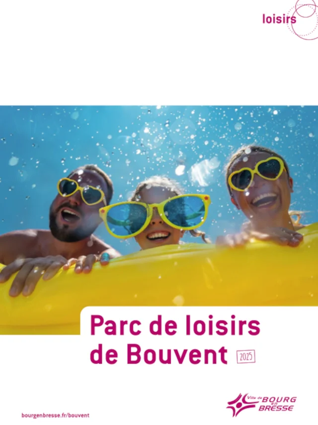 Plaquette Parc De Loisirs De Bouvent Ete 2025