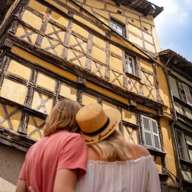 Quartiers Anciens - Maison Hugon - maison a colombages