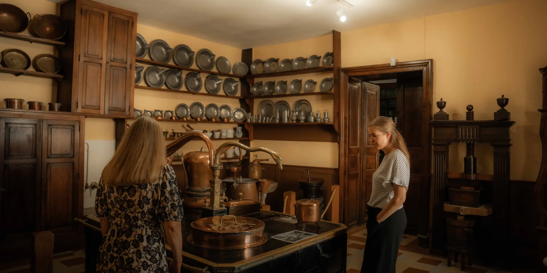 Le laboratoire de l'Apothicairerie de Bourg-en-Bresse