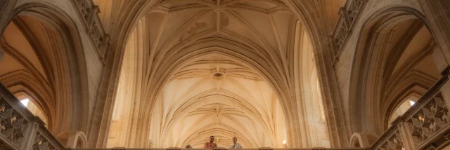 Passage sur le Jubé au Monastère royal de Brou à Bourg-en-Bresse