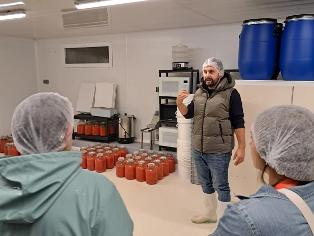 Eductour professionnel a la ferme du Tiret