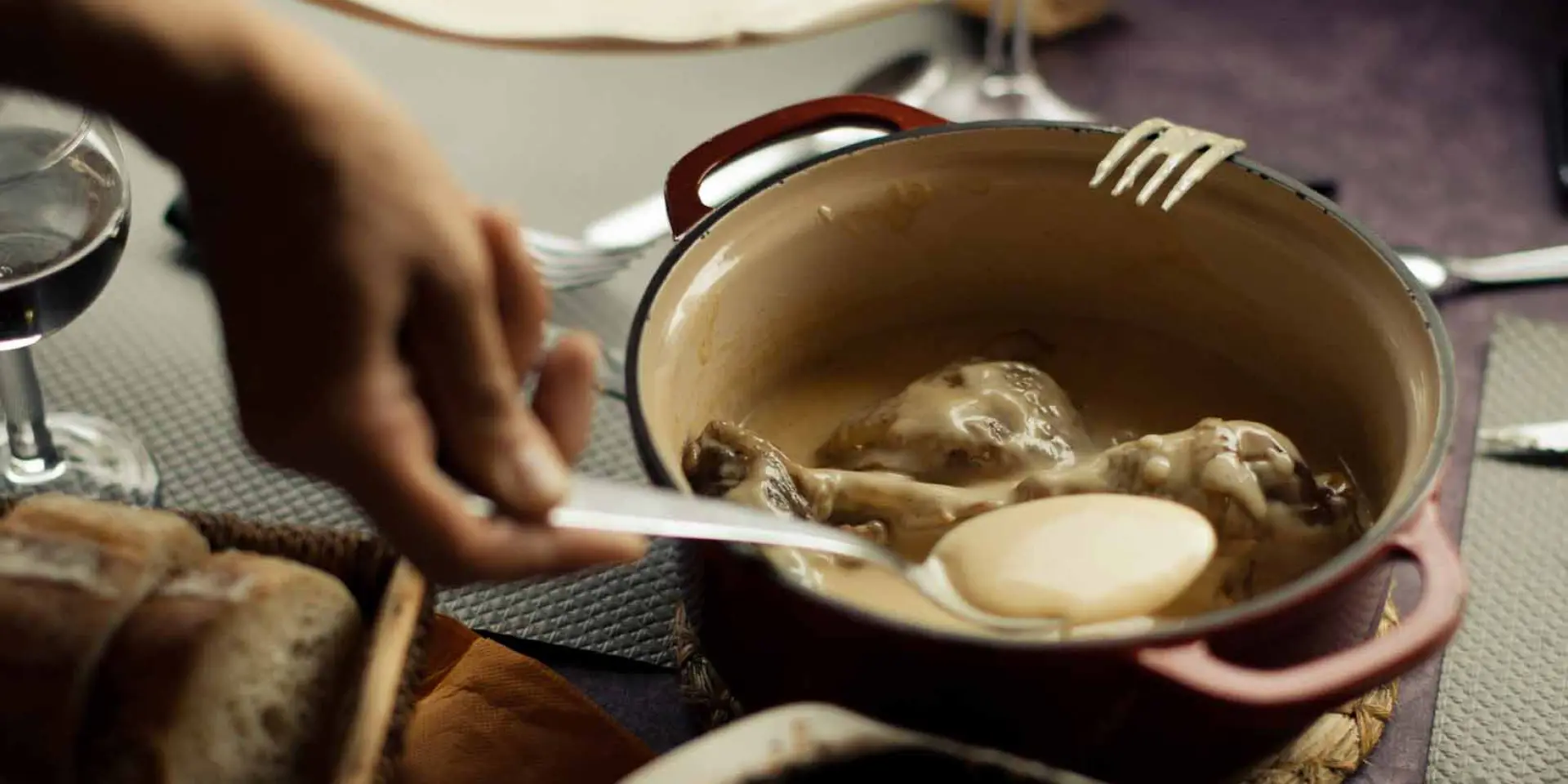 Ferme-Auberge du Colombier - Poulet de Bresse à la crème