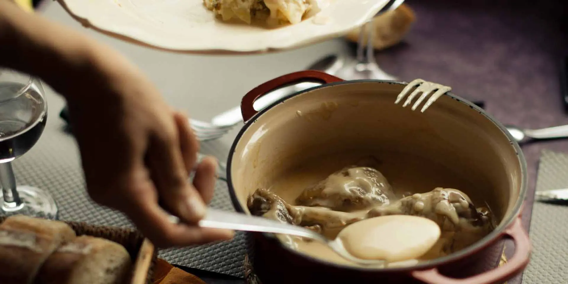 Ferme-Auberge du Colombier - Poulet de Bresse à la crème