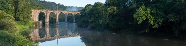 Viaduct of the Corbinières Valley in Langon