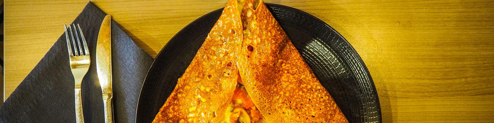 Creperie La cour du temple in Combourg