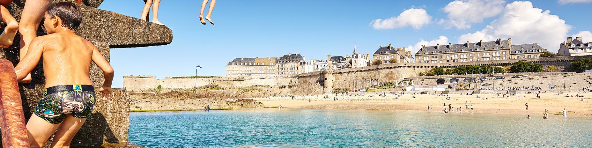 Bon-Secours pool in Saint-Malo