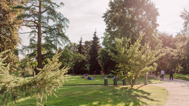 The Thabor Park in Rennes