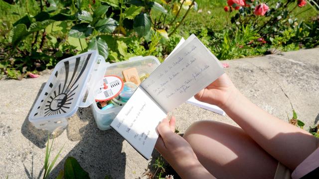 Geocaching notebook