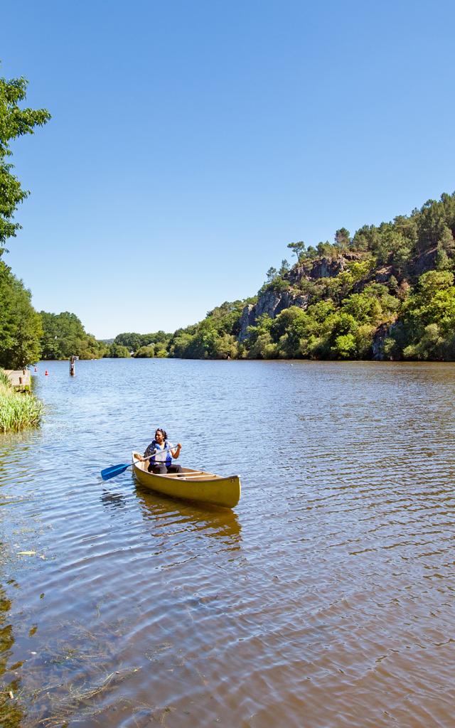Canoe trip at the Île-aux-Pies