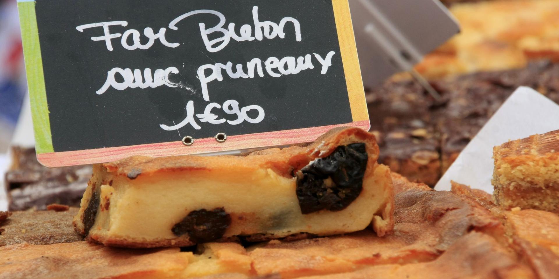 Far breton aux pruneaux