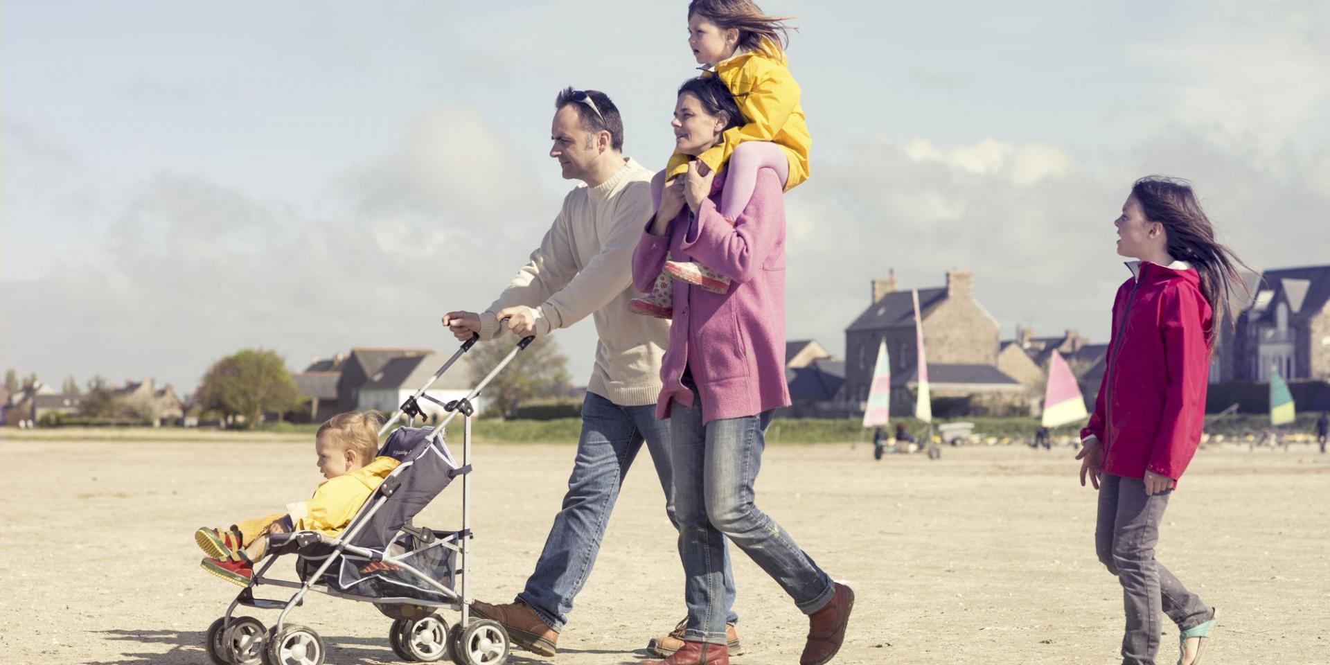 Family outing in Cancale