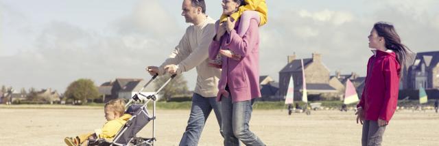 Family outing in Cancale