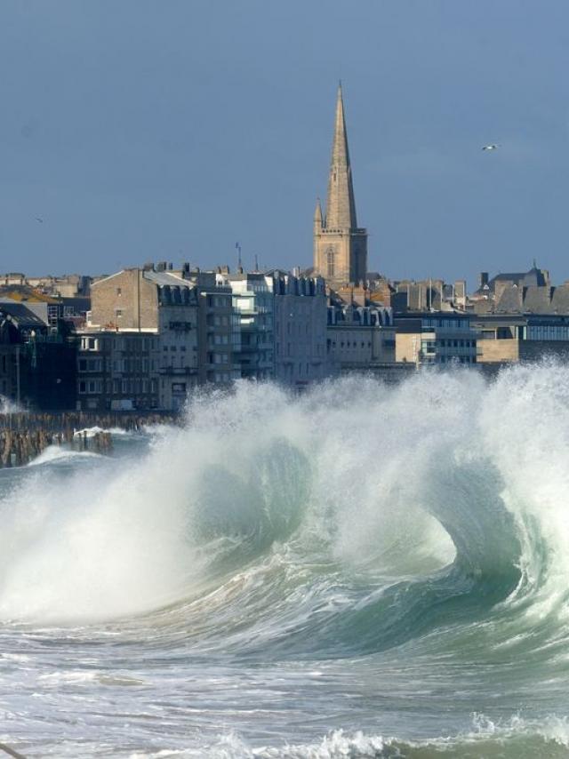 Grandes marées, Saint Malo