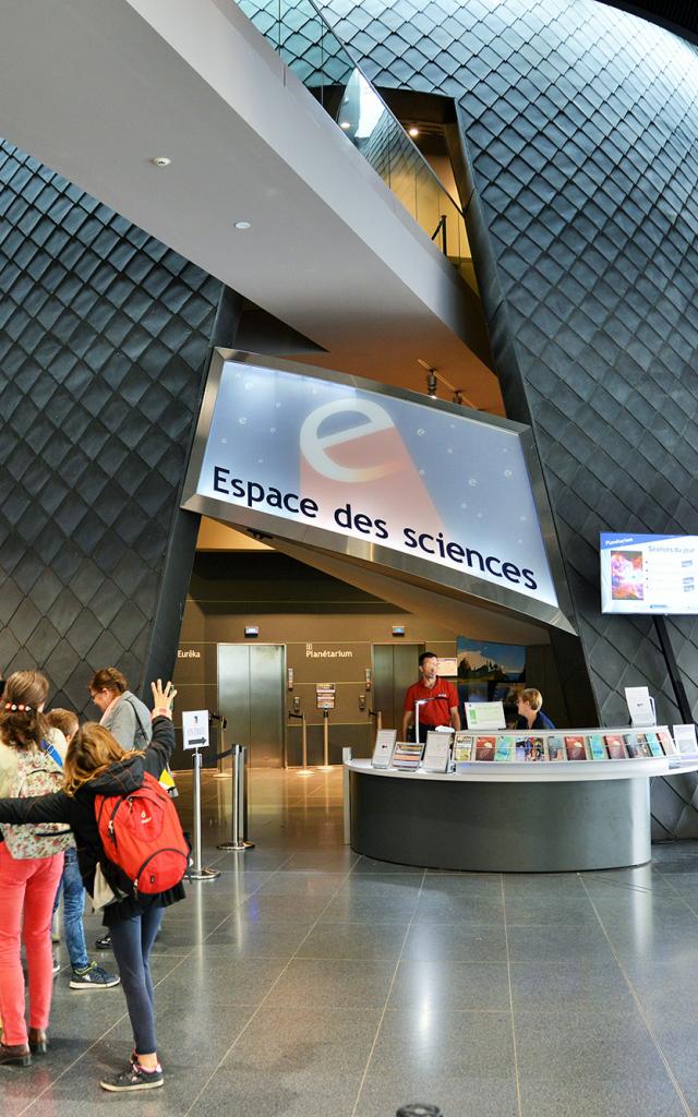 Espace des Sciences in the Champs Libres in Rennes