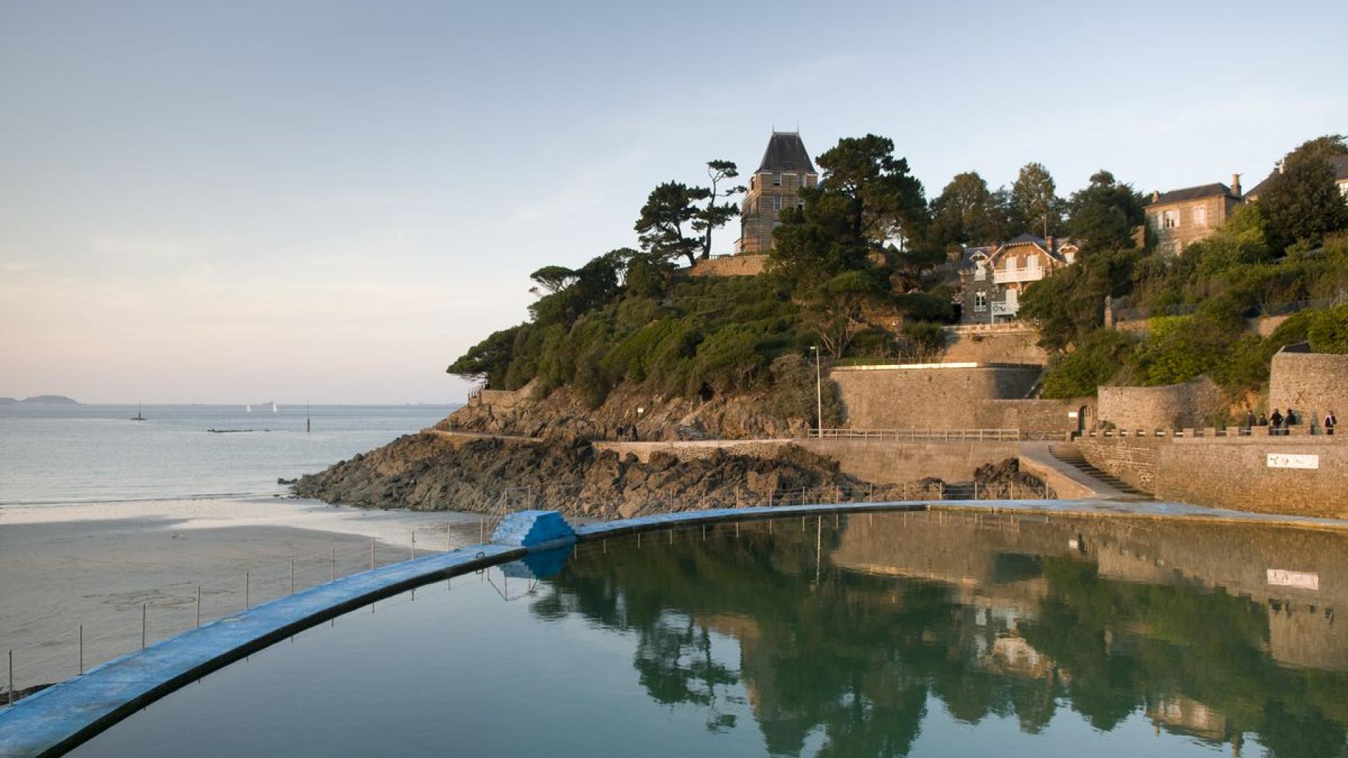 Piscine de la plage de l'Écluse, Dinard