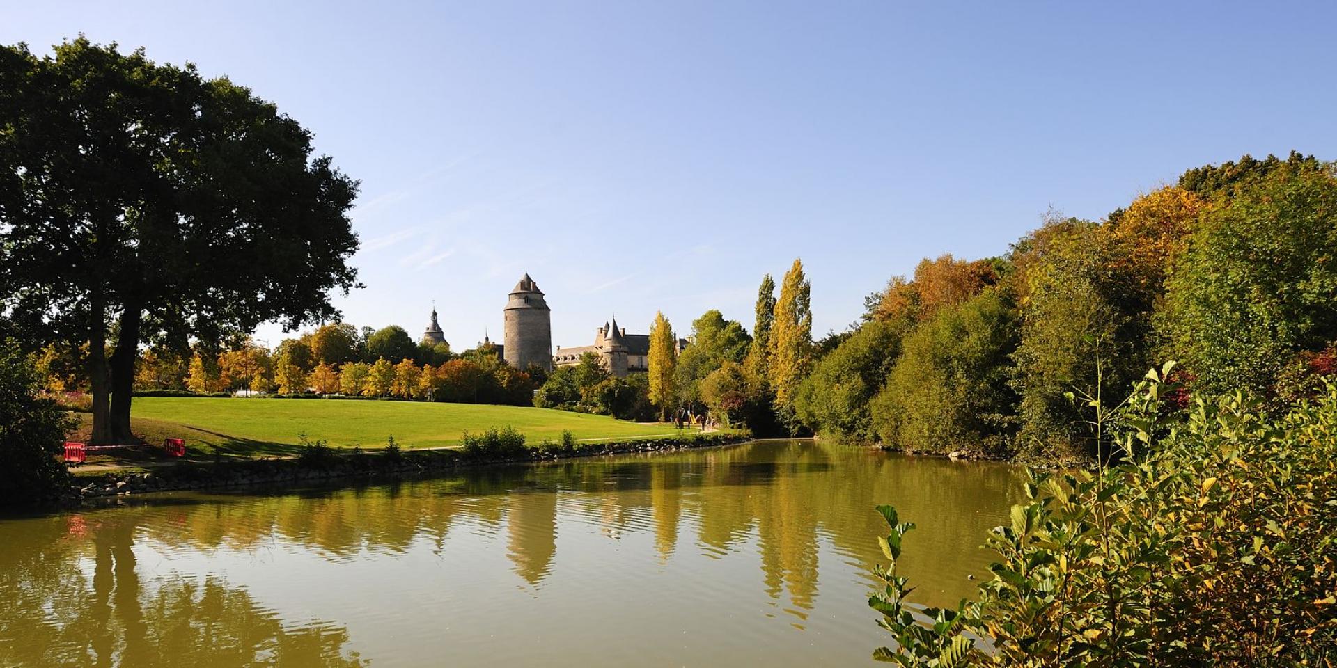 Parc du château in Châteaugiron