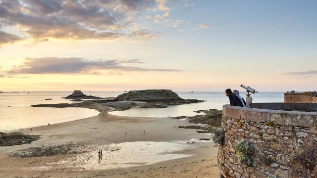 Le Grand Bé et le Petit Bé à Saint-Malo