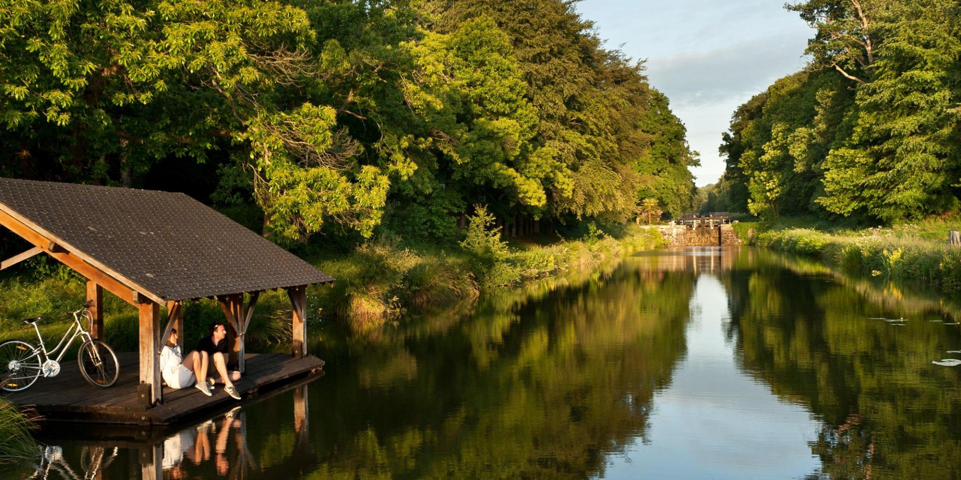 Le canal d'Ille-et-Rance, Hédé-Bazouges