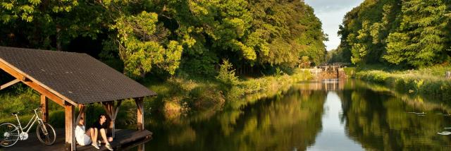 Le canal d'Ille-et-Rance, Hédé-Bazouges